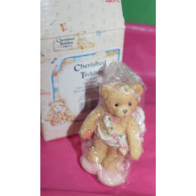Load image into Gallery viewer, Enesco Cherished Teddies Be Mine Girl Bear With Bow And Arrow Figurine 1994
