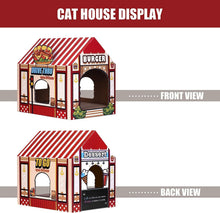 Load image into Gallery viewer, Cardboard Cat House with Scratcher
