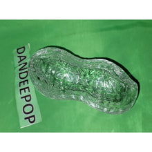 Load image into Gallery viewer, Vintage 3D Crystal Covered Peanut Container Serenade Candy Dish Godinger
