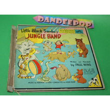 Load image into Gallery viewer, Little Black Sambo's Jungle Band RCA Victor Paul Wing 1950 2 Record Audio Book
