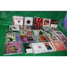 Load image into Gallery viewer, 28 Assorted Mix Variety Of Love Theme Music Cd&#39;s
