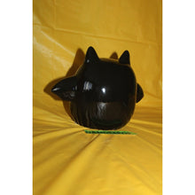 Load image into Gallery viewer, Rae Dunn Fang Tastic Figural Ceramic Black Bat Halloween
