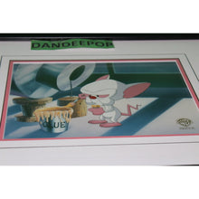 Load image into Gallery viewer, Warner Bros Animaniacs Pinky And The Brain Jockeying For Position Animation Cel
