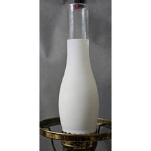 Load image into Gallery viewer, Quoizel 1978 Satin Lace Floral Gone With The Wind Hurricane Table Lamp 23.5" Med
