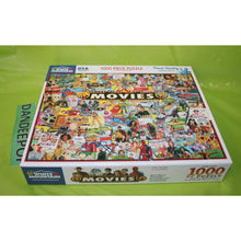 Load image into Gallery viewer, White Mountain 1000 Piece Jigsaw Puzzle Movies 1338 Complete With Poster 24 x 30
