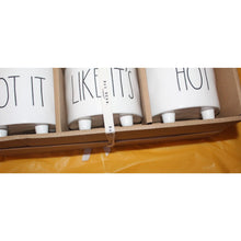Load image into Gallery viewer, Rae Dunn Pot It Like It's Hot 3 Planter Ceramic Bowl Set
