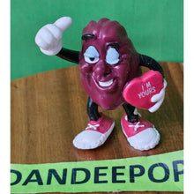 Load image into Gallery viewer, Vintage Applause California Raisin I'm Yours 1988 Toy Valentine Love
