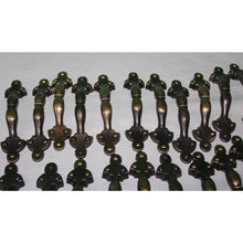 Load image into Gallery viewer, 21 Piece vintage National Lock Metal Cabinet Drawer Pulls 1973 FO3695-001
