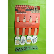 Load image into Gallery viewer, Rae Dunn Halloween 4 Piece Disney Star Wars Mandalorian Mini Spatulas Utensils
