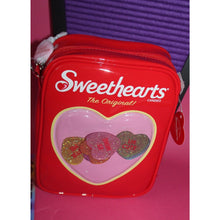 Load image into Gallery viewer, Bath &amp; Body Works Sweethearts Candy Collaboration Crossbody Red Handbag
