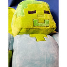 Load image into Gallery viewer, Mojang Minecraft Zombie Plush Stuffed Toy 18" Pillow Buddy With Tags
