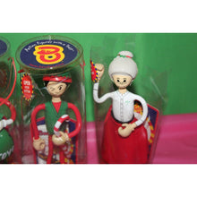 Load image into Gallery viewer, 3 Piece Bendos Kid Galaxy Toys Mrs. Claus Ser 6 Mistletoe And Santa Series 3
