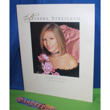 Load image into Gallery viewer, Barbara Streisand Timeless Live In Concert 2000 Souvenir Program Booklet
