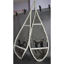Load image into Gallery viewer, Vintage Original Military Issued Aluminum With Stainless Steel Cabling Snowshoes
