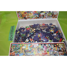 Load image into Gallery viewer, White Mountain 1000 Piece Jigsaw Puzzle Movies 1338 Complete With Poster 24 x 30
