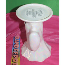 Load image into Gallery viewer, Bath &amp; Body Works Opalescent Pedestal Ghost Candle Holder Halloween 2024
