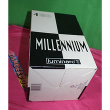 Load image into Gallery viewer, Vintage Millennium 2000 Luminarc 4 Piece Champagne Flutes Glassware In Box

