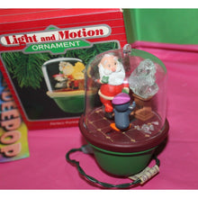 Load image into Gallery viewer, Hallmark Light And Motion Perfect Portrait Vintage 1987 Christmas Ornament
