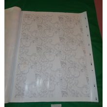 Load image into Gallery viewer, Walt Disney Beauty and The Beast 7 1981 Gift wrap Proof Verification Sheet set
