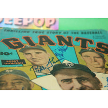 Load image into Gallery viewer, New York Giants Baseball Original 1952 Rare 5 Player Signed Booklet Fawcett Pub
