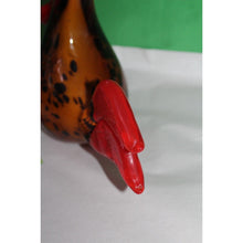 Load image into Gallery viewer, Vintage Murano Style Handblown Rooster Paperweight Solid Figurine 8.5" tall
