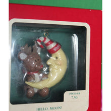 Load image into Gallery viewer, Hello Moon Carlton Vintage 1989 Christmas Holiday Ornament 0581038
