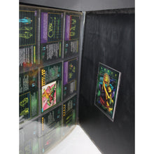 Load image into Gallery viewer, Plasm 0 Defiant Comic Jim Shooter Signed Binder 153 Cards Set Extras Foils Lorca
