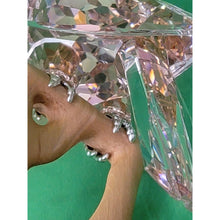 Load image into Gallery viewer, Swarovski Crystal Cockatoo Paradise Red Bird On Perch Retired Figurine 718565
