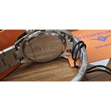 Load image into Gallery viewer, Stuhrling Raceway 564 Watch Swiss Quartz Krysterna Crystal Men's Stainless 42mm
