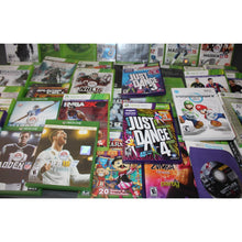 Load image into Gallery viewer, Lot of 46 Assorted Video Games XBox 360, Live, XBox One Wii, PS4, Kinect
