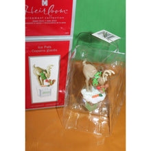 Load image into Gallery viewer, Carlton Cards Heirloom Ice Pals 2010 Deer Squirrel Christmas Holiday Ornament
