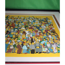 Load image into Gallery viewer, The Simpsons Where's Bart? Giclee Framed Art Limited Ed 303/500 200 Episode Fox
