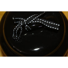 Load image into Gallery viewer, Rae Dunn Fangs For The Memories Black Ceramic Storage Canister Artisan Halloween
