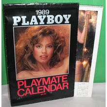 Load image into Gallery viewer, Playboy Playmate Wall Calendar Vintage 1989 With Cover

