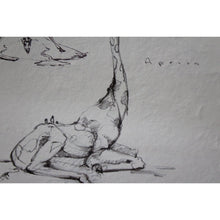 Load image into Gallery viewer, Nano Lopez Olivia Nanimals Giraffe Signature Art Giclee Canvas Unframed 84/320
