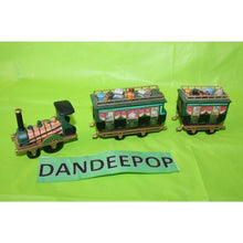 Load image into Gallery viewer, Department 56 Dept56 4 Piece Christmas Village Train Car Set The Flying Scot
