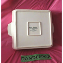 Load image into Gallery viewer, Rae Dunn White Trick Or Treat Halloween Square Baking Dish Artisan Collection
