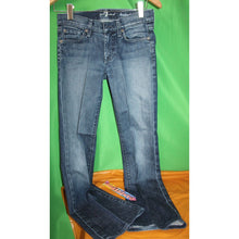 Load image into Gallery viewer, 7 For All Mankind Blue Jeans Size Women's 25 115561
