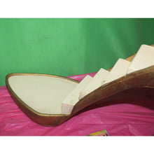 Load image into Gallery viewer, Vintage Giant Gold Just The Shoe High Heel Figurine Step Display Platform Prop
