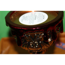 Load image into Gallery viewer, Bath &amp; Body Works Gold Blood Drip Chalice 3 Wick Halloween 2023 Candle Holder
