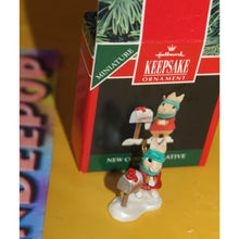 Load image into Gallery viewer, Hallmark Commemorative Grandma Ser 1 Miniature Holiday Ornament 1992
