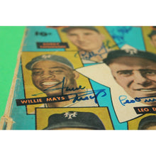 Load image into Gallery viewer, New York Giants Baseball Original 1952 Rare 5 Player Signed Booklet Fawcett Pub

