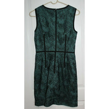Load image into Gallery viewer, Ivy + Blu Maggy Boutique Black Overlay Teal Sleeveless Dress Size Women's 2
