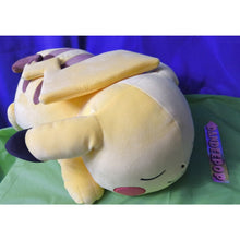 Load image into Gallery viewer, Pokemon Sleeping Pikachu Plush Stuffed Toy 20" Pillow Buddy With Tags
