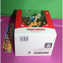 Load image into Gallery viewer, Carlton Heirloom Transformers Optimus Prime On Dinosaur 051F Holiday Ornament
