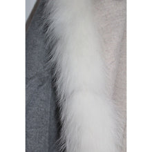 Load image into Gallery viewer, Ing Loro Piana Guy La Roche Natural Fawn Light Fox Finland Fur Coat XS Gray
