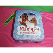 Load image into Gallery viewer, Carlton Rudolph The Red Nosed Reindeer Tin Holiday Trio Ornament Set CXOR-159N
