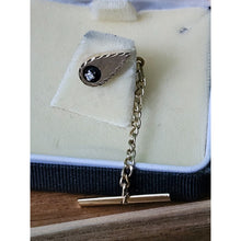 Load image into Gallery viewer, Vintage Anson 24KT Heavy Gold Electroplate Karatclad Tie Tack
