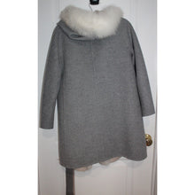 Load image into Gallery viewer, Ing Loro Piana Guy La Roche Natural Fawn Light Fox Finland Fur Coat XS Gray
