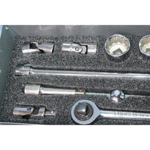 Load image into Gallery viewer, Midland Supply Wrench Set Standard Socket 3/8" Drive 23 Piece In Metal Case 5120
